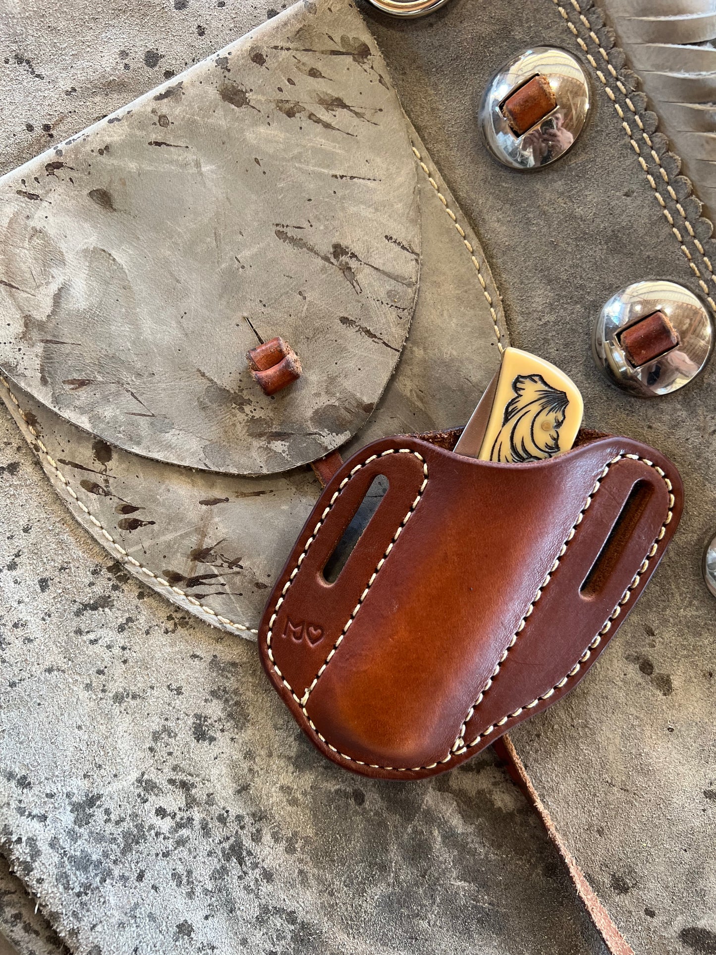 Sod Buster pancake scabbard
